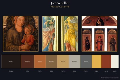 Jacopo Bellini Master Palette - Muted Caramel