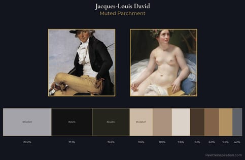 Jacques-Louis David Palette 4