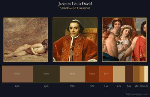 Jacques-Louis David Palette 6