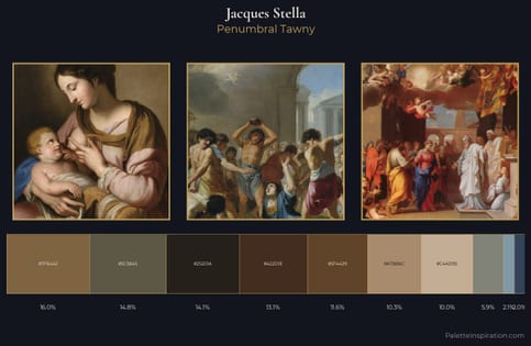 Jacques Stella Palette 5 - Penumbral Tawny