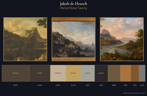 Jakob de Heusch Palette 3 - Penumbral Tawny