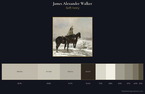 James Alexander Walker Palette 1 - Soft Ivory
