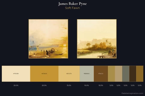 James Baker Pyne Master Palette - Soft Fawn
