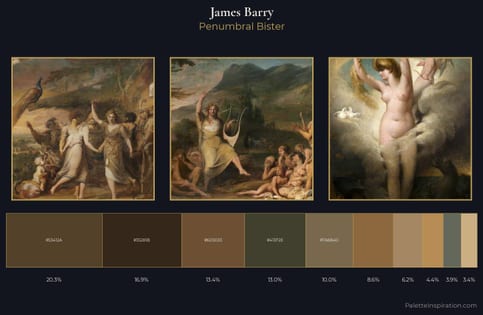 James Barry Palette 2 - Penumbral Bister