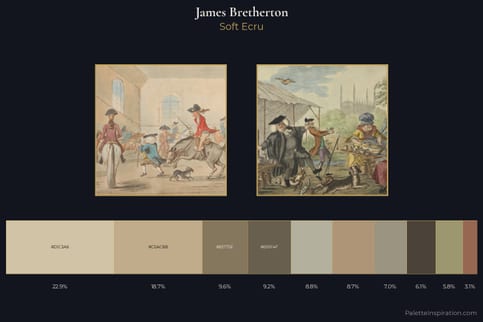 James Bretherton Master Palette - Soft Ecru