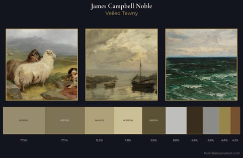 James Campbell Noble Palette 3 - Veiled Tawny