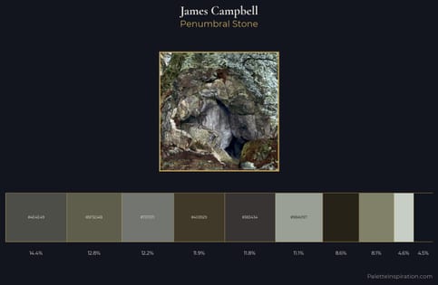 James Campbell Palette 4 - Penumbral Stone