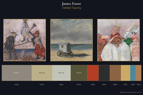 James Ensor Master Palette