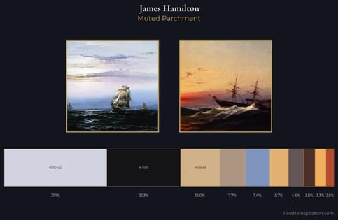 James Hamilton Palette 2 - Muted Parchment