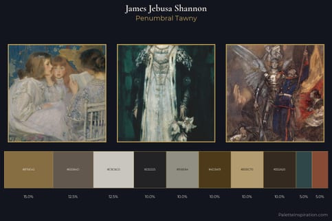 James Jebusa Shannon Master Palette - Penumbral Tawny