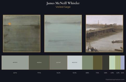 James McNeill Whistler Palette 9
