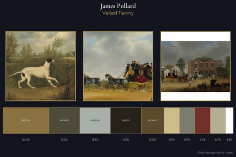 James Pollard Master Palette - Veiled Tawny