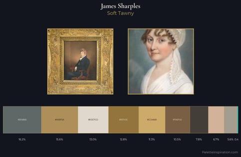 James Sharples Palette 1 - Soft Tawny