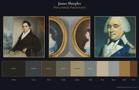 James Sharples Palette 6 - Penumbral Parchment