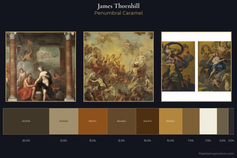 James Thornhill Master Palette