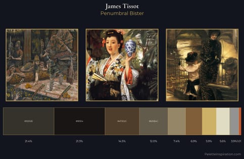 James Tissot Palette 14