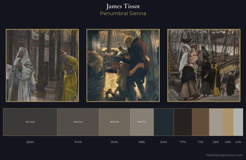 James Tissot Palette 16