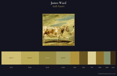 James Ward Palette 1 - Soft Fawn