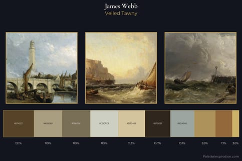 James Webb Master Palette
