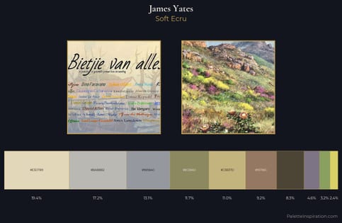 James Yates Palette 1 - Soft Ecru