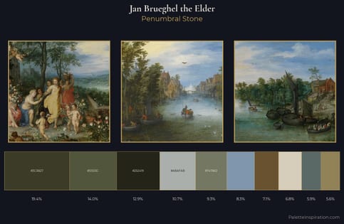 Jan Brueghel the Elder Palette 4