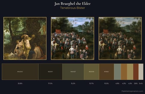 Jan Brueghel the Elder Palette 10