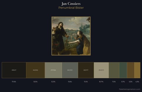 Jan Cossiers Palette 5 - Penumbral Bister