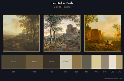 Jan Dirksz Both Palette 3 - Veiled Tawny