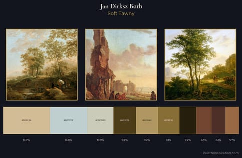 Jan Dirksz Both Palette 5 - Soft Tawny