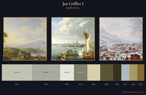 Jan Griffier I Palette 1 - Soft Ecru