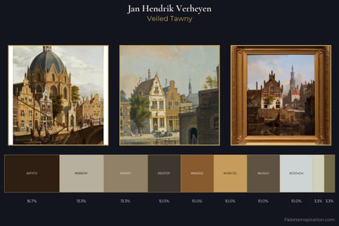 Jan Hendrik Verheyen Master Palette - Veiled Tawny