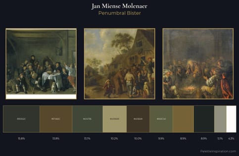Jan Miense Molenaer Palette 4 - Penumbral Bister
