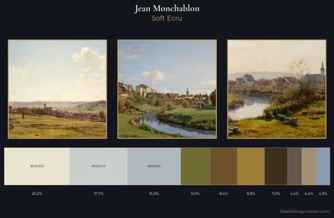 Jean Monchablon Palette 2 - Soft Ecru