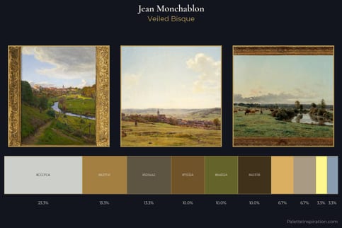 Jean Monchablon Master Palette - Veiled Bisque