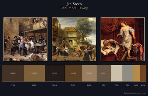 Jan Steen Palette 6 - Penumbral Tawny