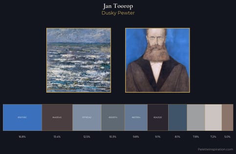 Jan Toorop Palette 5