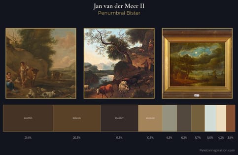 Jan van der Meer II Palette 1 - Penumbral Bister