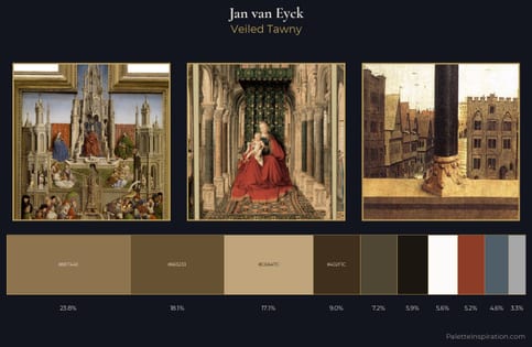 Jan van Eyck Palette 4 - Veiled Tawny