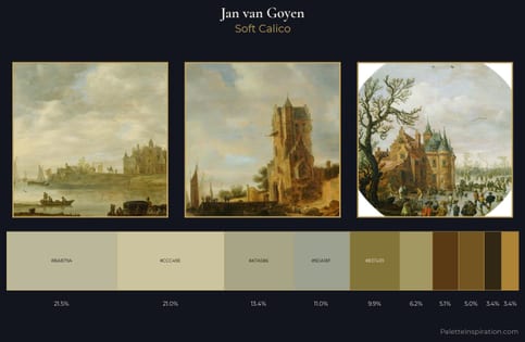 Jan van Goyen Palette 2 - Soft Calico
