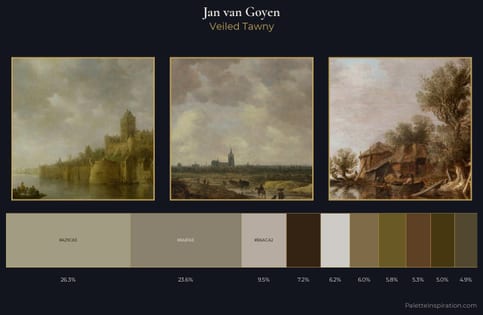 Jan van Goyen Palette 6 - Veiled Tawny