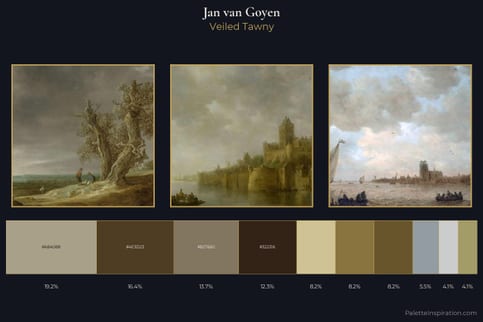 Jan van Goyen Master Palette