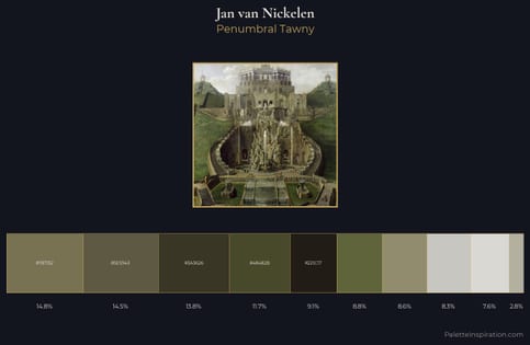 Jan van Nickelen Palette 1 - Penumbral Tawny