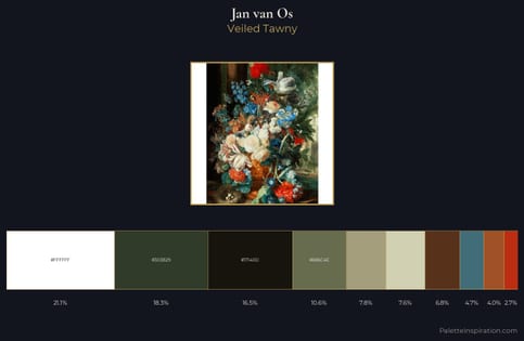 Jan van Os Palette 3 - Veiled Tawny