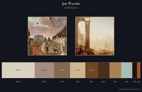Jan Weenix Palette 2 - Soft Ecru