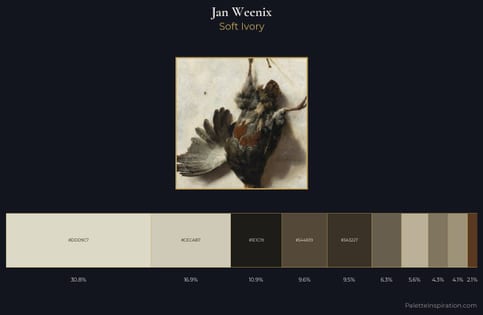 Jan Weenix Palette 3 - Soft Ivory