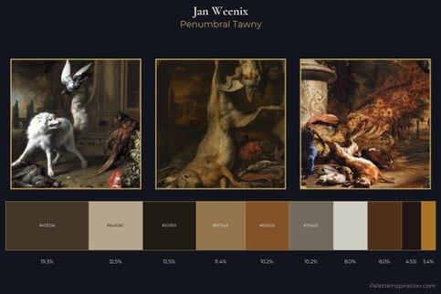 Jan Weenix Master Palette