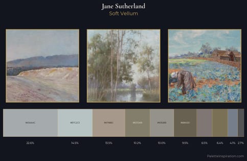 Jane Sutherland Palette 2 - Soft Vellum