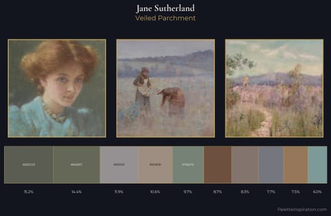Jane Sutherland Palette 3 - Veiled Parchment