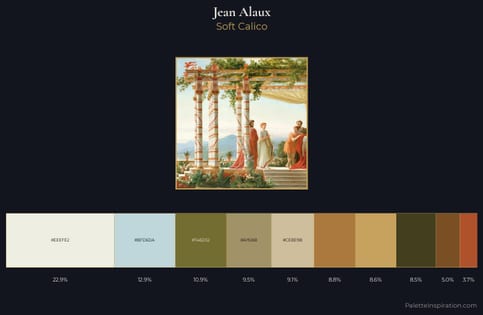 Jean Alaux Palette 1 - Soft Calico