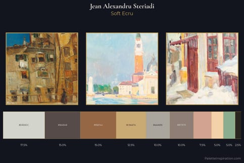 Jean Alexandru Steriadi Master Palette - Soft Ecru